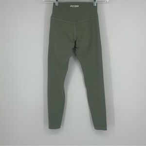 Physiq Apparel Seamless Sage Green Leggings Womens Small Athleisure Gym Casual